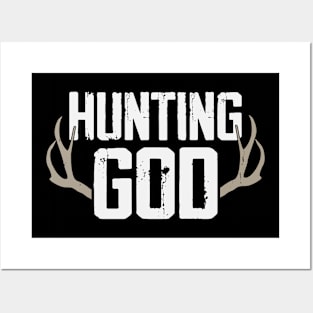 Hunting God T shirt For Women Posters and Art